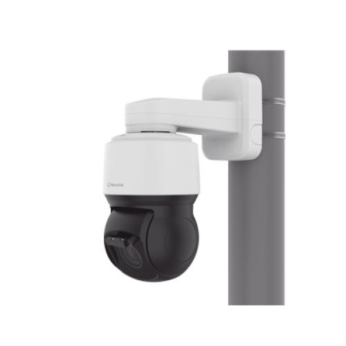 Cámara PTZ IP antivandálica 4K / 30x Zoom Óptico / IR 200m  / Exterior IP66 / NEMA4X / Auto tracking / H.265 & WiseStream / Wiper incluido