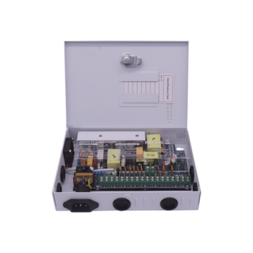 Fuente PREMIUM / 11-15 V / 9 canales / 16 A / Alta tecnología en seguridad / Doble ventilador / Hasta 1.8 Amperes por Salida / Filtro de ruido por canal / Diseño de alta gama.