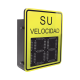 Radar Medidor de Velocidad de 3 Dígitos / Doble salida de Relevador / Tarjeta Micro SD / Puerto de red TCP IP / Detección de Exceso de Velocidad / Integración con Cámara. Radar Medidor de Velocidad de 3 Dígitos / Doble salida de Relevador / Tarjeta Micro SD / Puerto de red TCP IP / Detección de Exceso de Velocidad / Integración con Cámara.