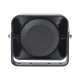Bocina Compacta de Uso Rudo, 100 Watts de Potencia, Ideal para Vehículos de Encubierto, 8 Ohms de Impedancia