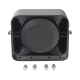 Bocina Compacta de Uso Rudo, 100 Watts de Potencia, Ideal para Vehículos de Encubierto, 8 Ohms de Impedancia