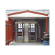 Torniquete Doble / Cuerpo Completo / Interior/Exterior / 100% Acero Inoxidable / Acabado de Lujo / Alto Tráfico