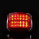 Luz de advertencia de 8 X 6