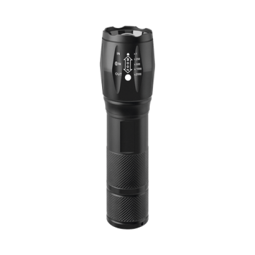 Linterna LED de Aluminio, 800 Lúmenes, IPX4, Resistente al Agua