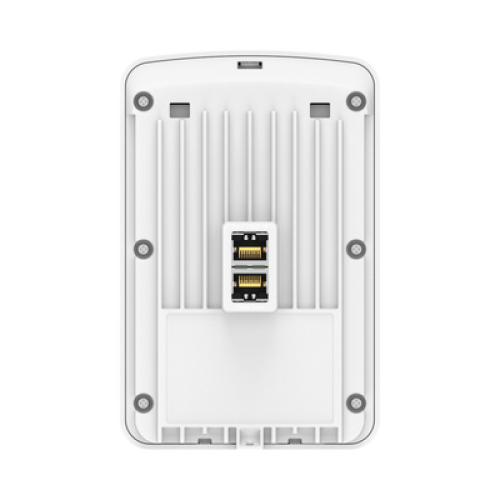 Punto de Acceso Empresarial Wi-Fi 6 / Con diseño para Pared /  3 Puertos Gigabit (1 con Salida PoE) / Doble banda en ( 2.4 y 5 GHz) / Hasta 2.5 Gbps / Gestión desde la Nube / Alimentación PoE af