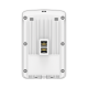 Punto de Acceso Empresarial Wi-Fi 6 / Con diseño para Pared /  3 Puertos Gigabit (1 con Salida PoE) / Doble banda en ( 2.4 y 5 GHz) / Hasta 2.5 Gbps / Gestión desde la Nube / Alimentación PoE af