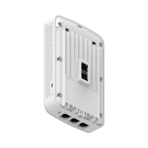 Punto de Acceso Empresarial Wi-Fi 6 / Con diseño para Pared /  3 Puertos Gigabit (1 con Salida PoE) / Doble banda en ( 2.4 y 5 GHz) / Hasta 2.5 Gbps / Gestión desde la Nube / Alimentación PoE af