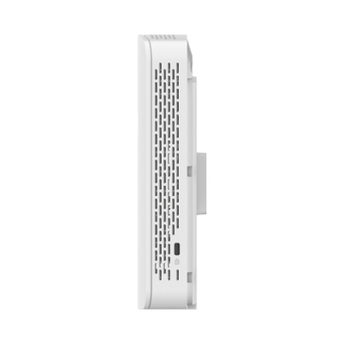 Punto de Acceso Empresarial Wi-Fi 6 / Con diseño para Pared /  3 Puertos Gigabit (1 con Salida PoE) / Doble banda en ( 2.4 y 5 GHz) / Hasta 2.5 Gbps / Gestión desde la Nube / Alimentación PoE af