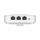 Punto de Acceso Empresarial Wi-Fi 6 / Con diseño para Pared /  3 Puertos Gigabit (1 con Salida PoE) / Doble banda en ( 2.4 y 5 GHz) / Hasta 2.5 Gbps / Gestión desde la Nube / Alimentación PoE af