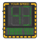 Pantalla LED de Señalización de Velocidad por Radar / Detección de Velocidad en Tiempo Real / Rango de Detección de 100 m / Hasta 32 Objetivos Detectados / Pantalla LED de Alta Visibilidad / Instalación en Carril o Later