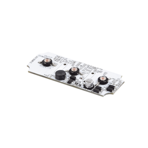 Tablilla de reemplazo con 3 LED color Ámbar para X605 