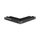Patch Panel Z-Max de 48 Puertos, Blindado, Precargado con Jacks Categoría 6A, Angulado, 1UR
