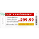 Etiqueta Electrónica de Estantería ZKE29B / Pantalla EPD Gráfica 2.9 Pulgadas / Resolución 296x128 Píxeles / 4 Colores (Negro Blanco Rojo Amarillo) / BLE 5.0 con Encriptación AES-128 / Batería 5 Años