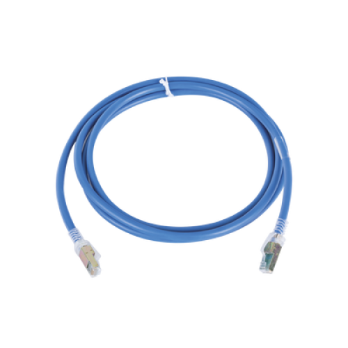 Patch Cord Z-MAX Cat6A UTP, CM, 2.13 Metros (7 Pies), Color Azul, Versión Bulk (Sin Empaque Individual) Patch Cord Z-MAX Cat6A UTP, CM, 2.13 Metros (7 Pies), Color Azul, Versión Bulk (Sin Empaque Individual)