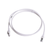 Patch Cord Z-MAX Cat6A S/FTP, CM/LS0H, 1.52 Metros (5 Pies), Color Blanco, Versión Bulk (Sin Empaque Individual) Patch Cord Z-MAX Cat6A S/FTP, CM/LS0H, 1.52 Metros (5 Pies), Color Blanco, Versión Bulk (Sin Empaque Individual)