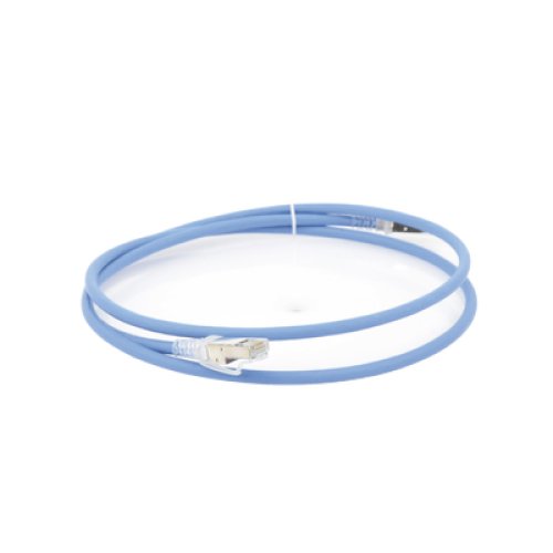 Patch Cord Z-MAX Cat6A S/FTP, CM/LS0H, 1.52 Metros (5 Pies), Color Azul, Versión Bulk (Sin Empaque Individual)