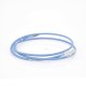 Patch Cord Z-MAX Cat6A S/FTP, CM/LS0H, 1.52 Metros (5 Pies), Color Azul, Versión Bulk (Sin Empaque Individual)