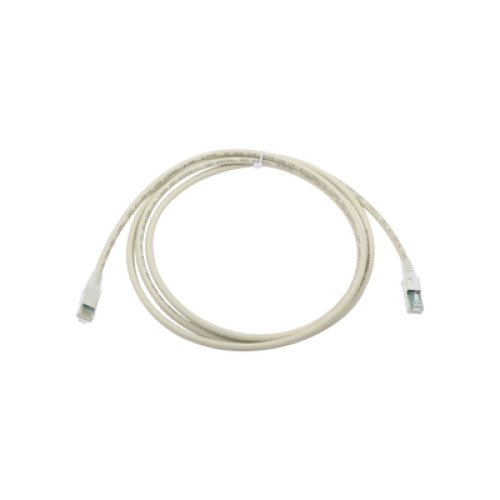 Patch Cord Z-MAX Cat6A S/FTP, CM/LS0H, 2.13 Metros (7 Pies), Color Gris, Versión Bulk (Sin Empaque Individual)