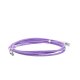 Patch Cord Z-MAX Cat6A S/FTP, CM/LS0H, 2.13 Metros (7 Pies), Color Violeta, Versión Bulk